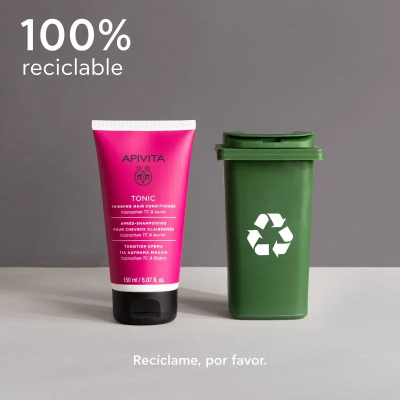 APIVITA Toning Conditioner for Weakened Hair with Sea Buckthorn & Laurel 150 ml