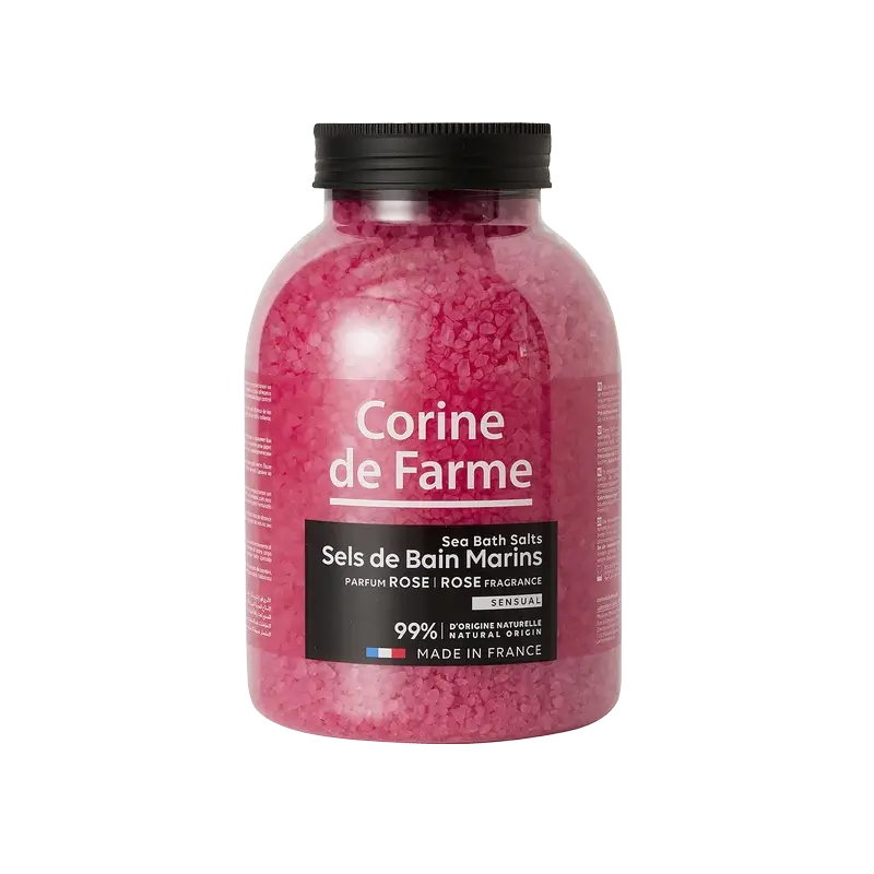 Corine De Farme Rose Bath Salts, 1400 gr