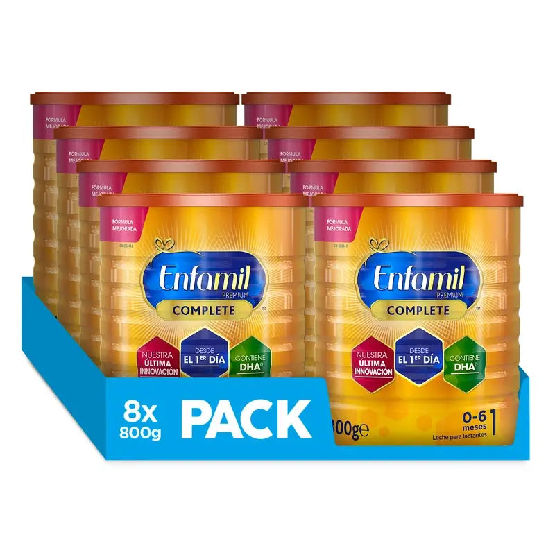 Enfamil Complete 1 Starter Milk, 8 X 800g