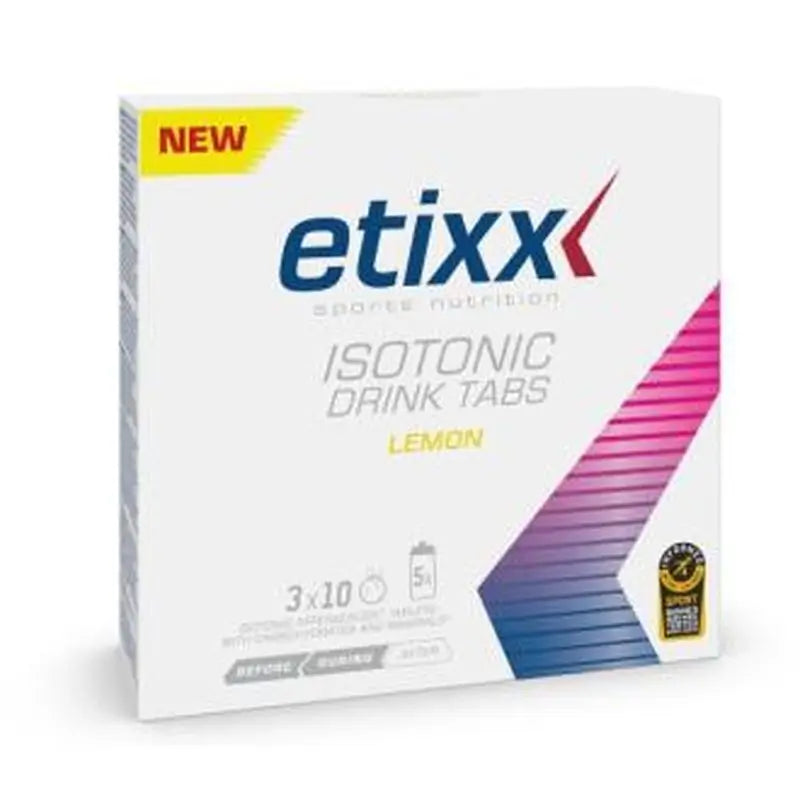 Etixx Isotonic Limon Efervescente 3Udsx10Comp.
