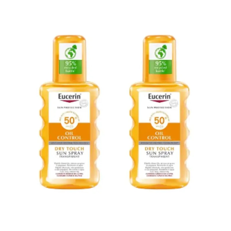 Eucerin Clear Sun Spray SPF50, 2x200 ml