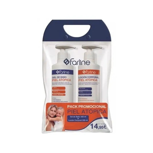 Farline Pacl Loción Corporal Piel Atópica + Gel De Baño Piel Atópica