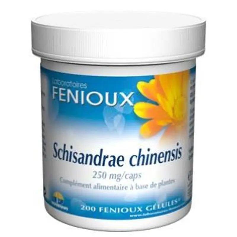 Fenioux Schisandra Chi. 250Mg. 200 Cápsulas