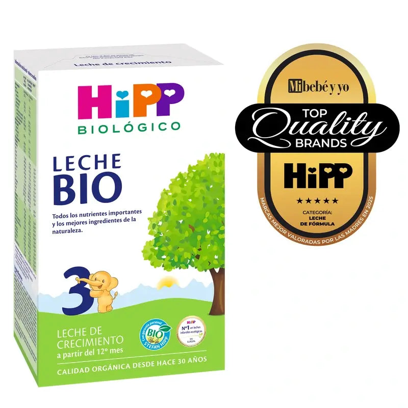 Hipp Organic Growing Up Milk 3, Pack 3 x 500 g