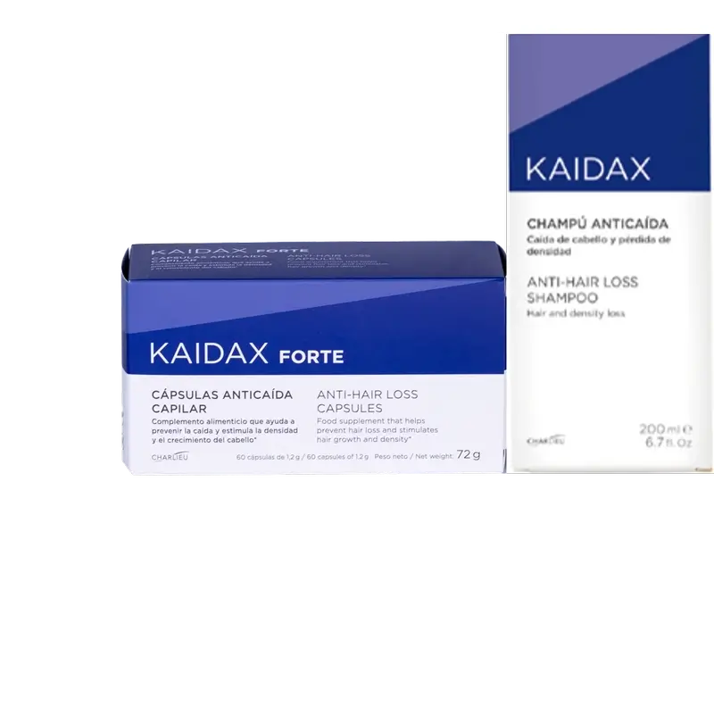 Kaidax Pack Kaidax Forte + Shampoo 200 Ml 50%.