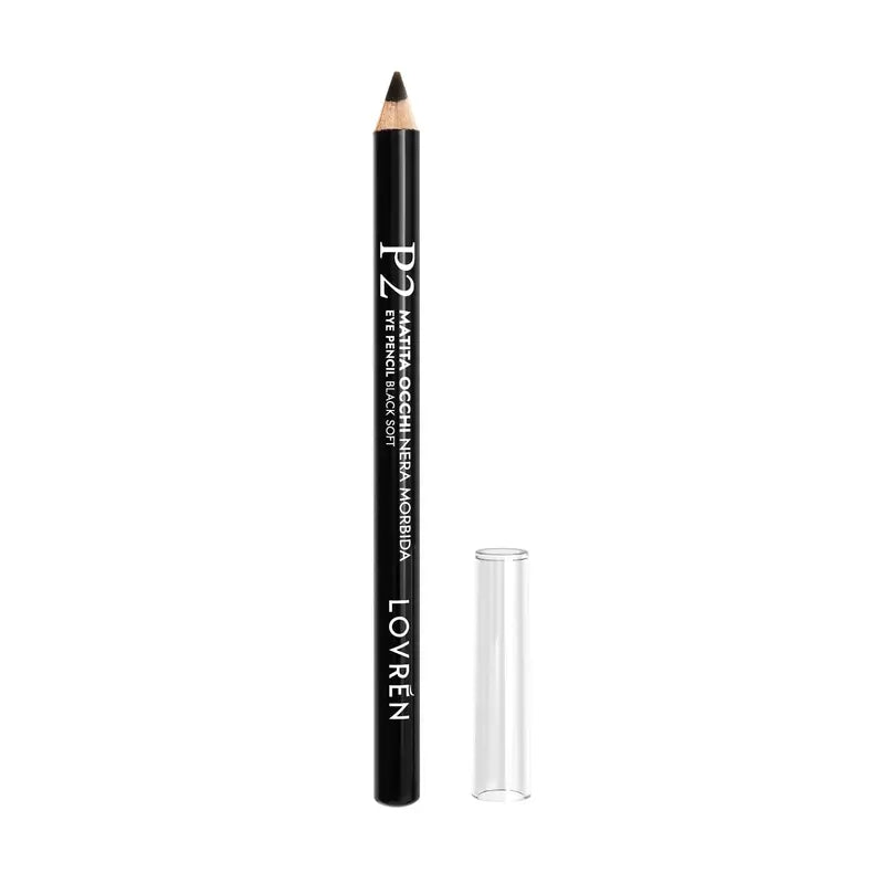 Lovrén P2 Eye Pencil Black Soft, 1.1 g