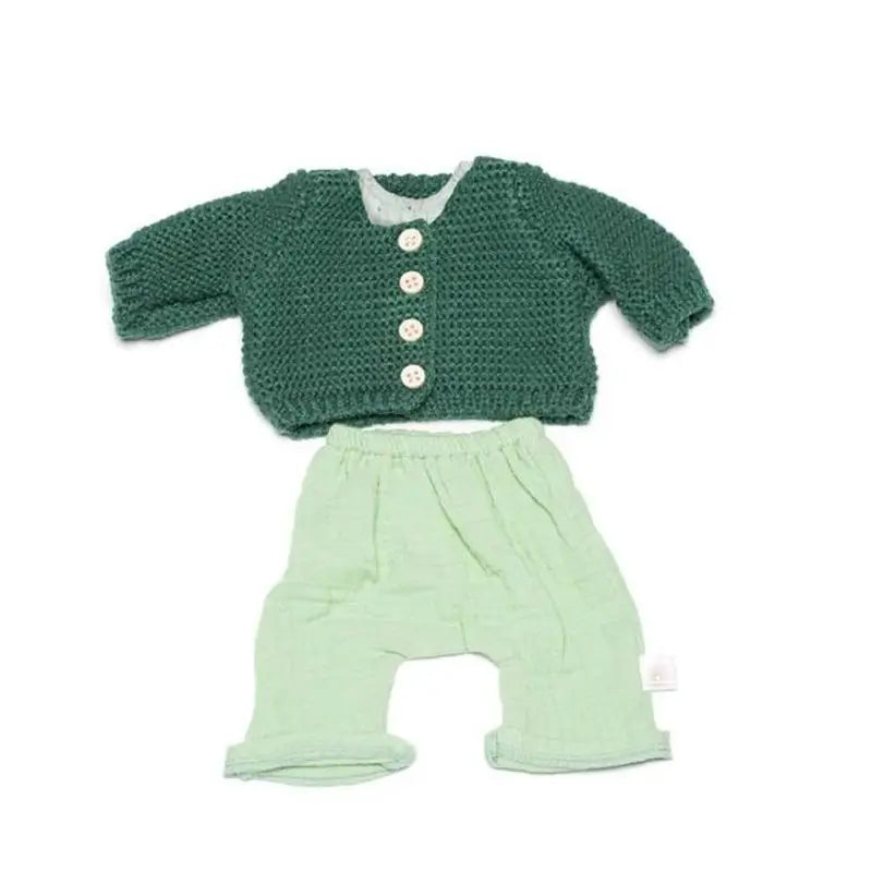 Miniland Ropa Conjunto Forest Para Muñeco 38 Cm