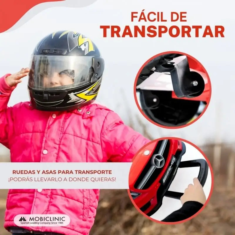 Mobiclinic Electric Car Turbo Red