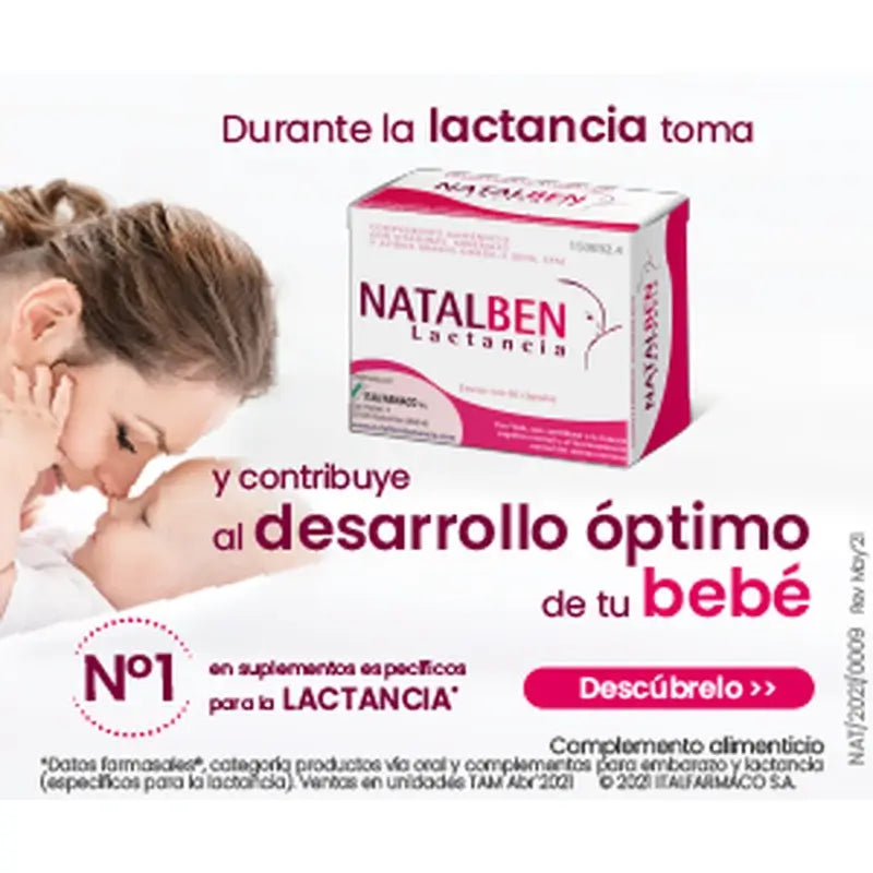 Natalben Lactation, 60 Capsules