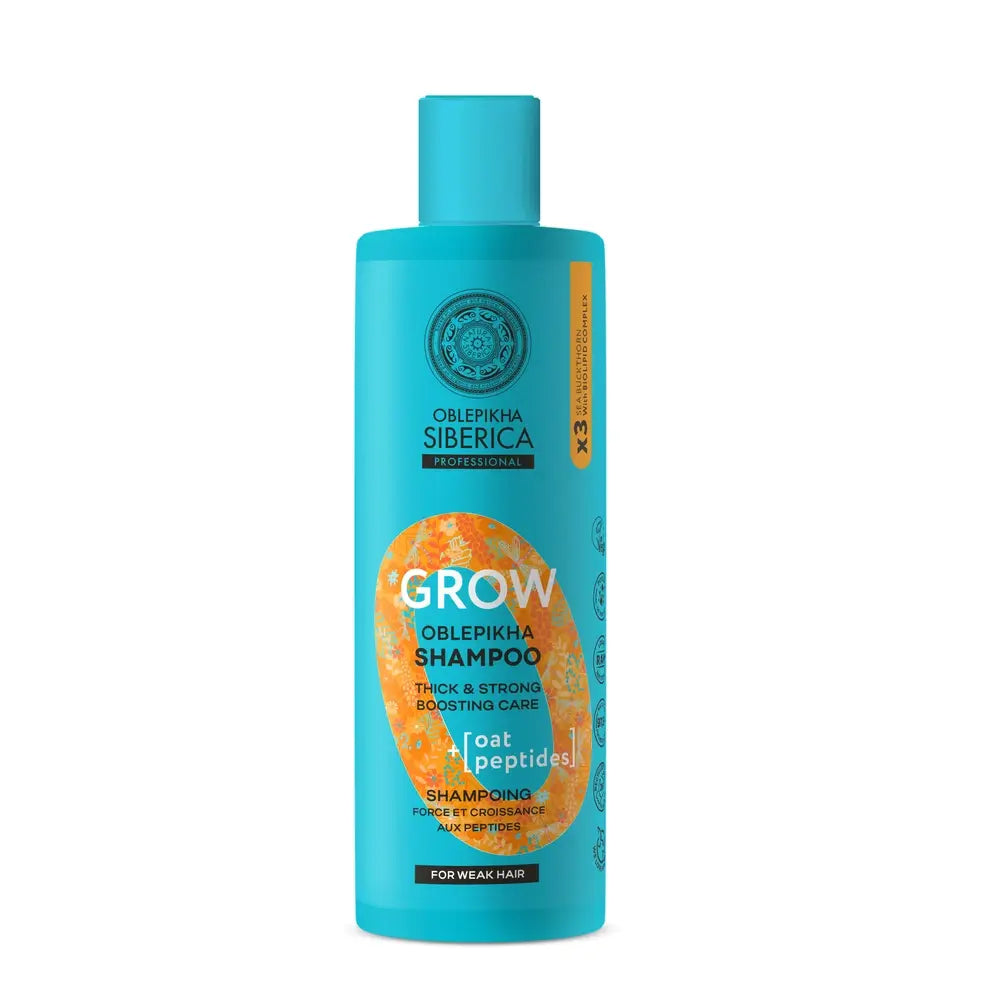 Natura Siberica Strengthening & Growth Enhancing Shampoo With Peptides, 400 Ml