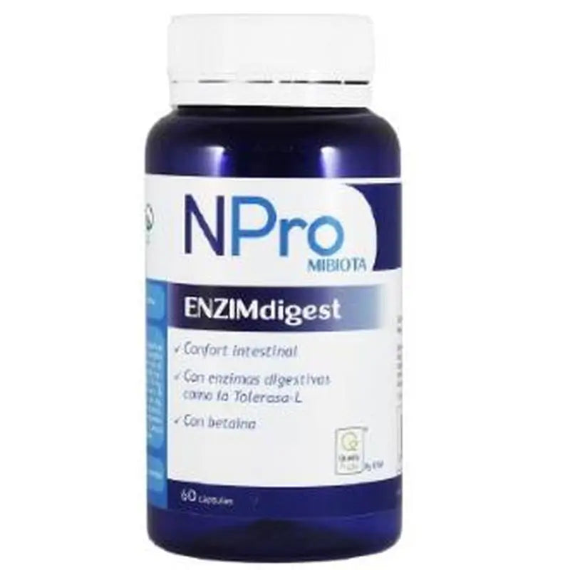 Npro Enzimdigest 60 Cápsulas