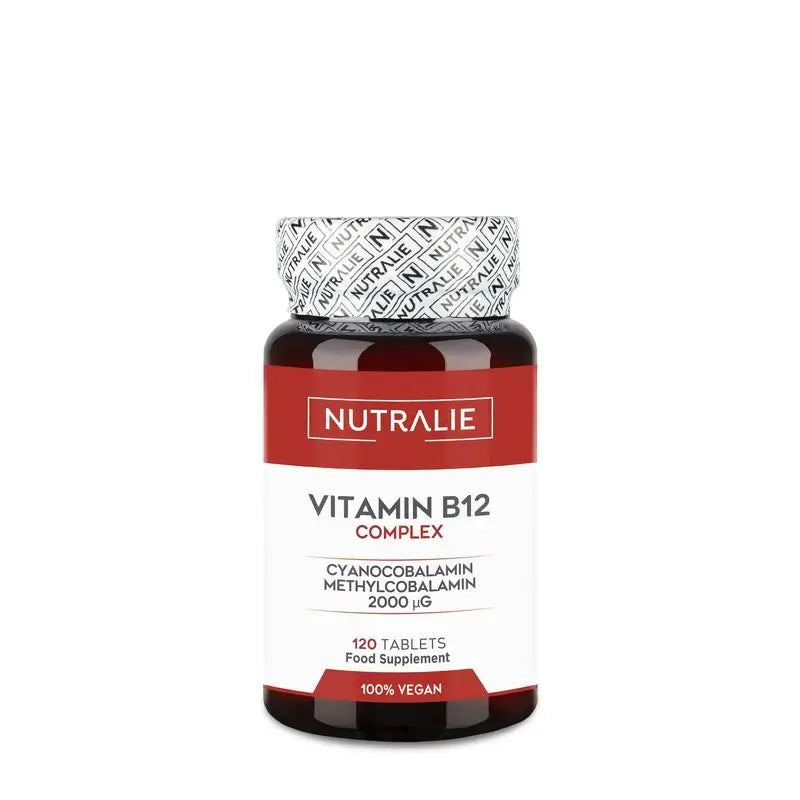 Nutralie Vitamin B12 Complex 2000 Mcg Tiredness , 120 tablets