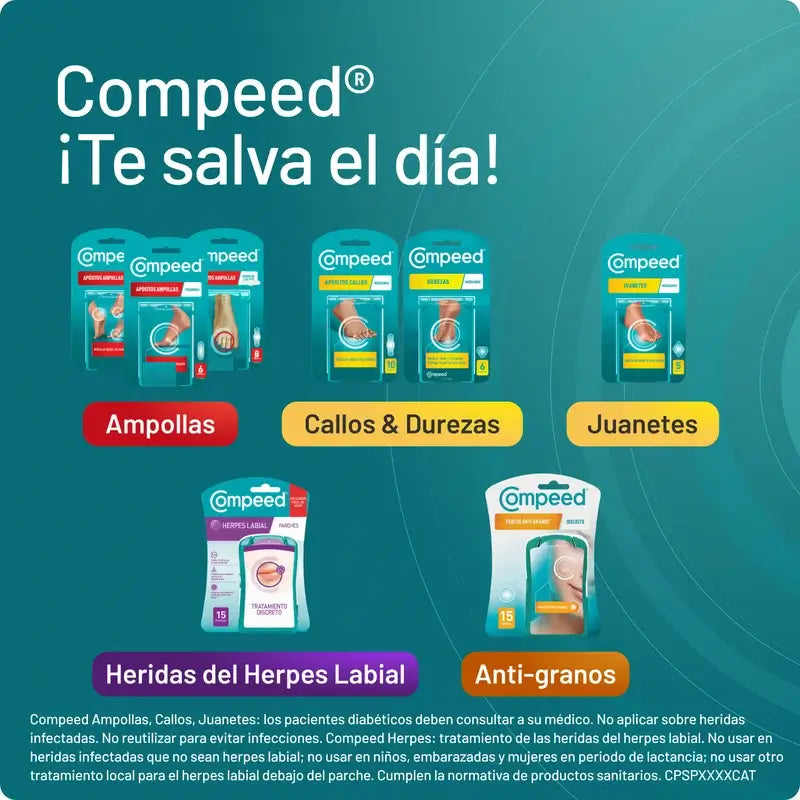 Compeed Foot Finger Dressing Pack, 2x8 Units