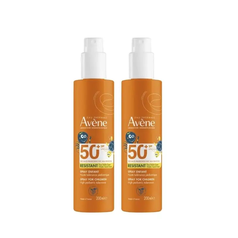 Avène Children's Sun Spray SPF50+ Pack 2x200 ml