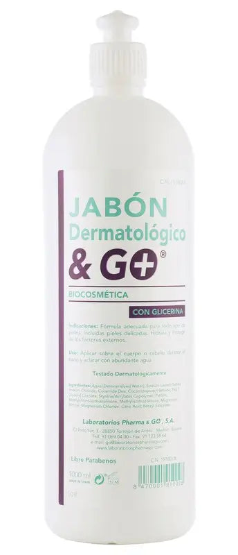 Pharma & Go Jabon Dermatologico 1000Ml.