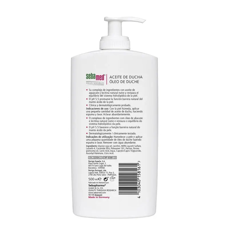 SEBAMED Shower Oil 500 ml