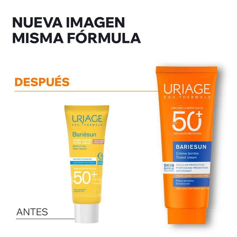 Uriage Bariésun Mineral Compact Cream SPF 50+ Golden Colour 10 g