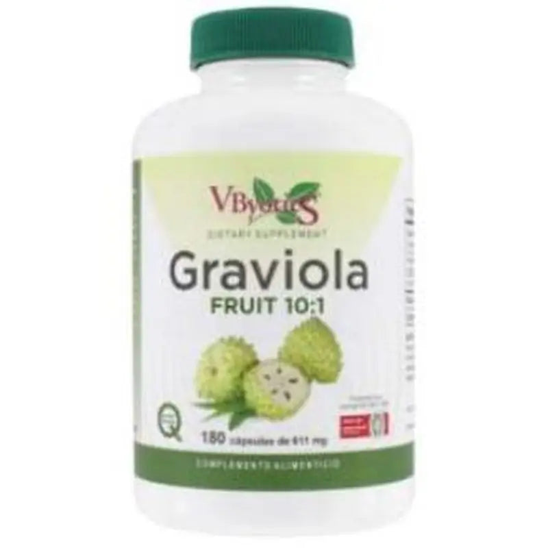 Vbyotics Graviola Fruto 10:1 180 Cápsulas