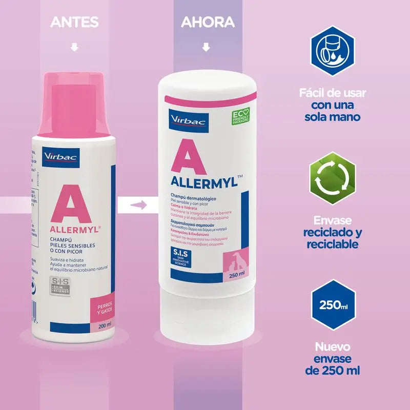 Virbac Allermyl Shampoo 250 Ml