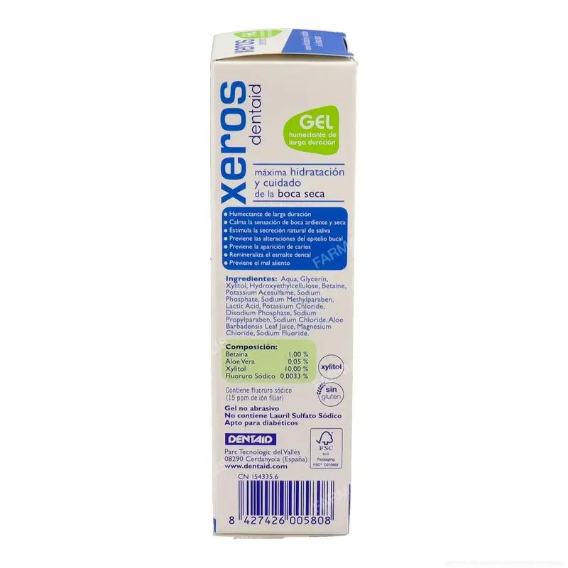 Xeros Dentaid Moisturising Gel 50 ml