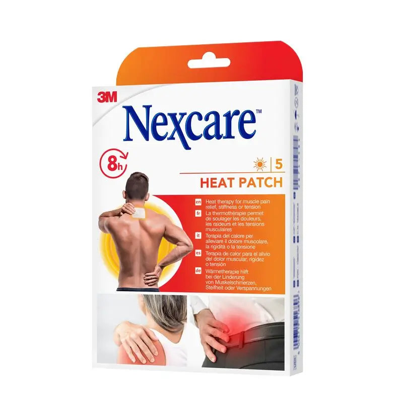 3M Nexcare heat patch 9.5 x 13 cm 5 units