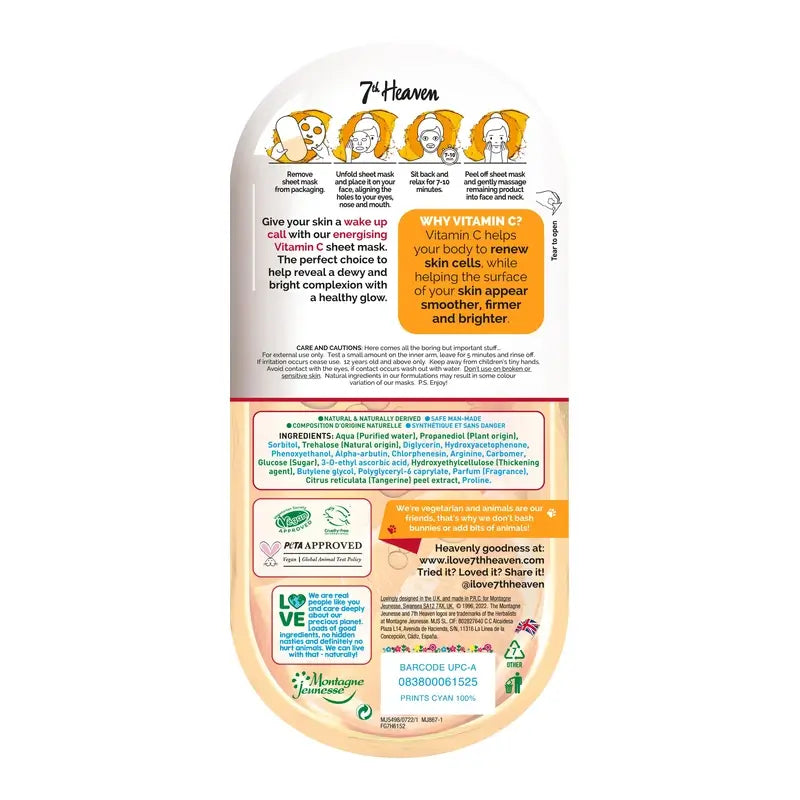 7 Heaven Vitamin C Mask , 2 units