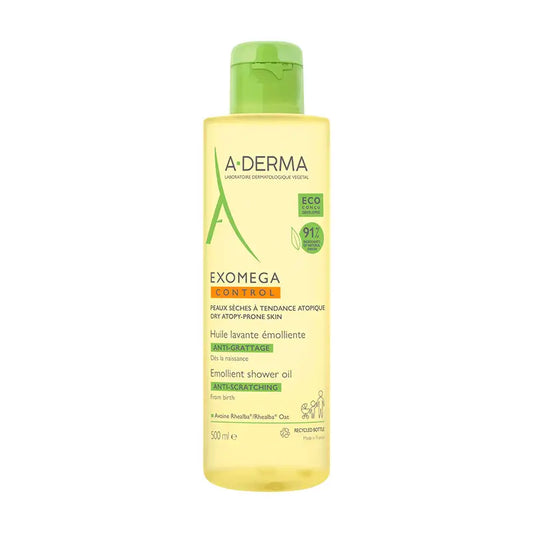 A-Derma Exomega Control Emollient Shower Oil 500 ml