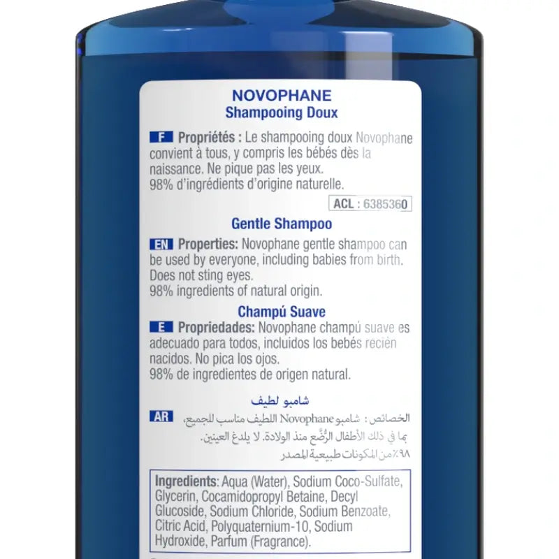 Acm Laboratoires Novophane Gentle Shampoo , 500 ml