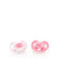 Acofarbaby Silicone Pacifier Pink 12 Months
