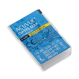 Acuvue Oasys 1 Day With Hydraluxe Daily Toric Lenses, 90 Units - -4.75, -1.25, 130, 8.5, 14.30