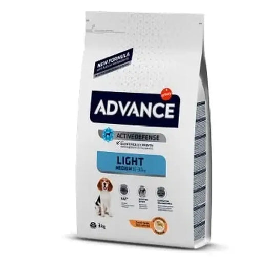 Advance Canine Adult Light Medium Chicken 3kg, dog food for dogs