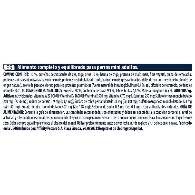 Advance Canine Adult Light Mini Chicken 3kg, dog food for dogs