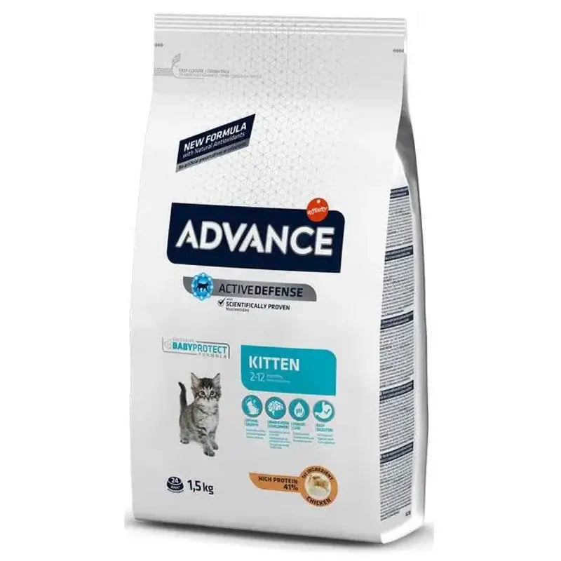 Advance Feline Kitten Chicken Rice 1,5Kg, cat food