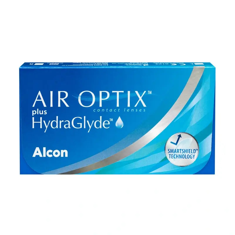 Air Optix Plus Hydraglade Monthly Spherical Contact Lenses, 6 units - -10.50, 8.6, 14.2