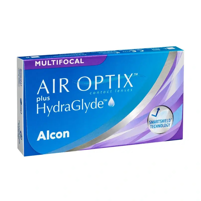 Air Optix Plus HydraGlyde Monthly Multifocal Lenses, 3 units - +2.00, 8.6, Low, 14.2