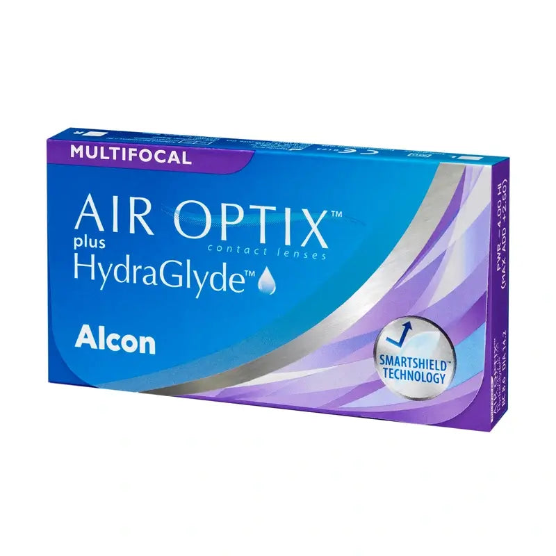 Air Optix Plus HydraGlyde Multifocal Monthly Lenses, 6 units - -4.75, 8.6, Low, 14.2