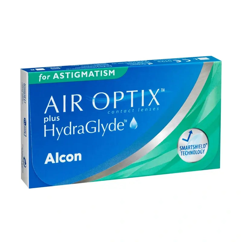 Air Optix Plus HydraGlyde Monthly Toric Lenses , 6 units - +3.50, -1.75, 110, 8.7, 14.50