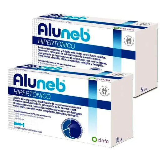 Aluneb Hypertonic, Pack 2 x 20 Vials