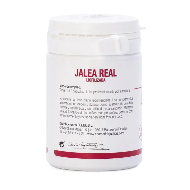 Ana Maria Lajusticia Royal Jelly freeze-dried, 60 capsules