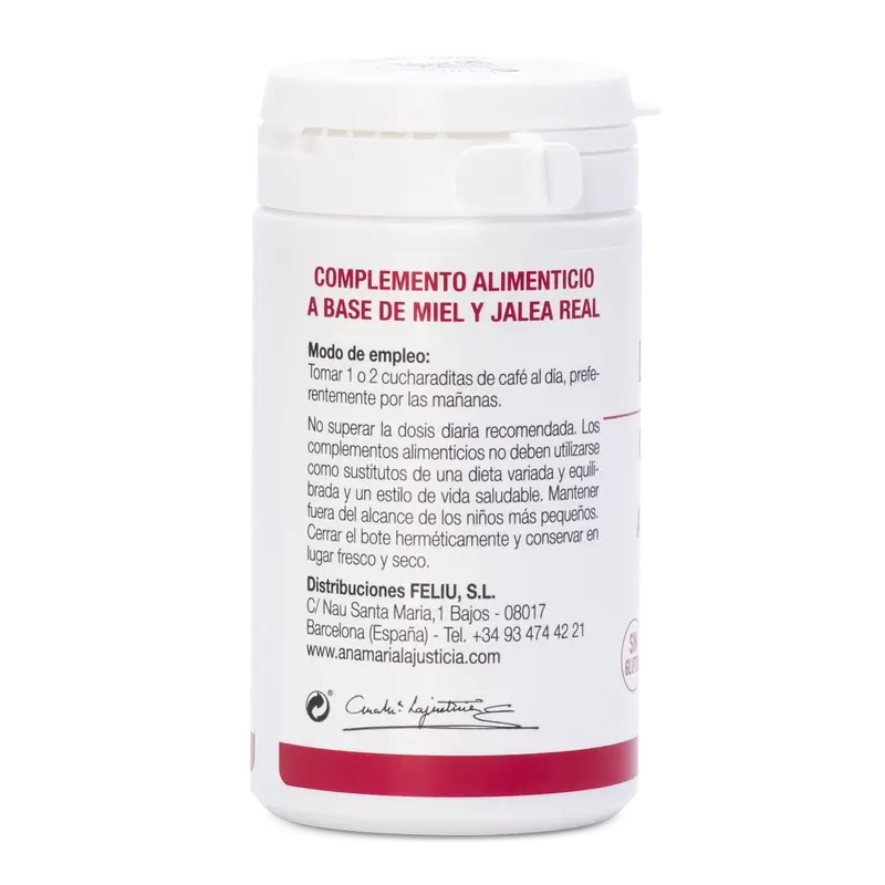 Ana Maria Lajusticia Royal Jelly with honey, 135 g