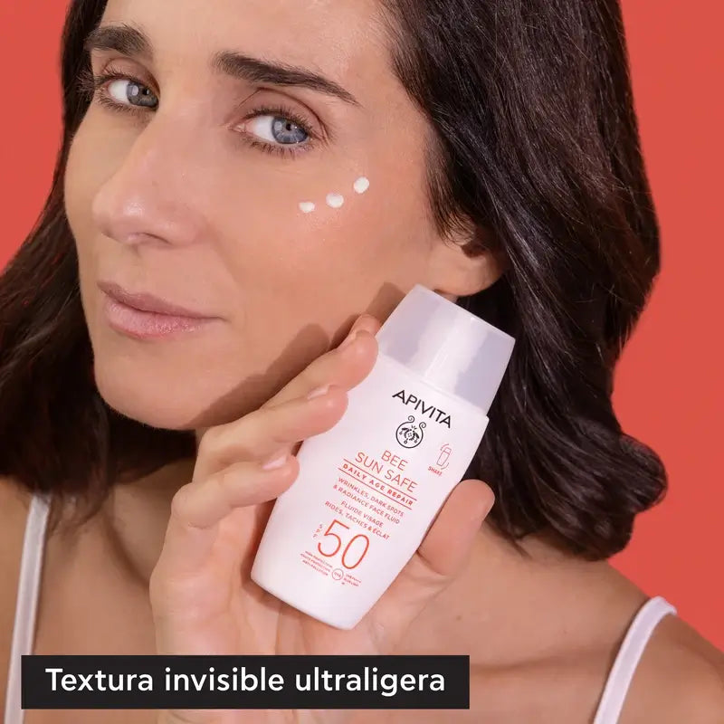 Apivita Daily Anti-Ageing Repair Daily Face Fluid Spf50, 50 Ml