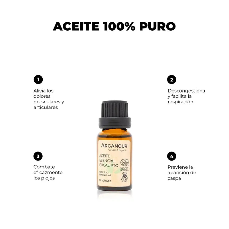 Arganour Essential Oil Eucalyptus Essential Oil, 15 Ml