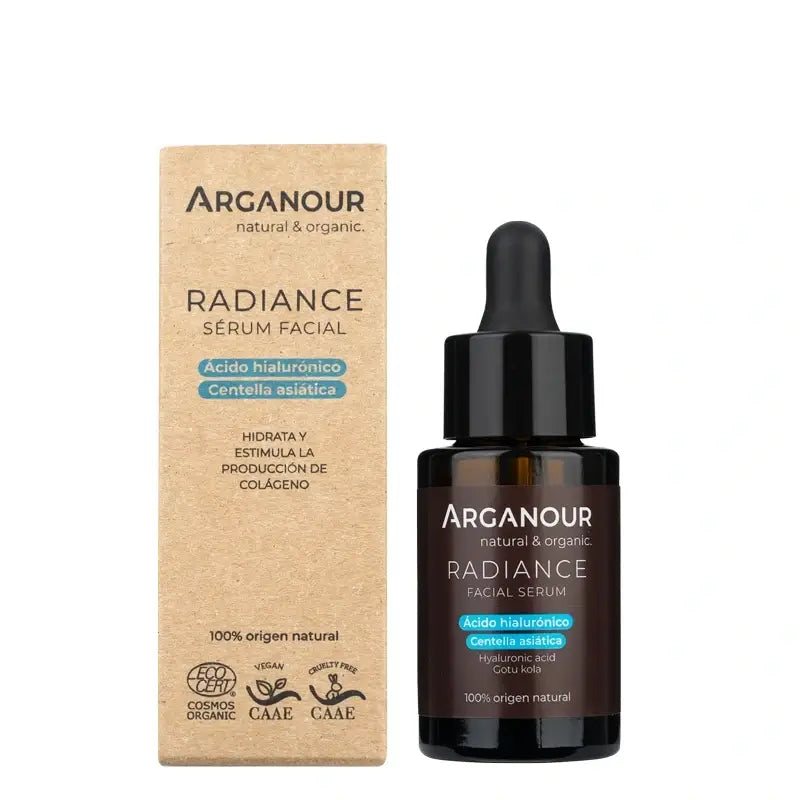 Arganour Facial Radiance Facial Serum Hyaluronic Acid And Centella Asiatica, 30 Ml