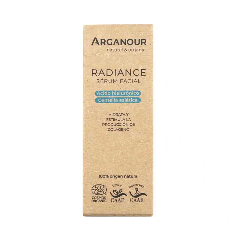 Arganour Facial Radiance Facial Serum Hyaluronic Acid And Centella Asiatica, 30 Ml
