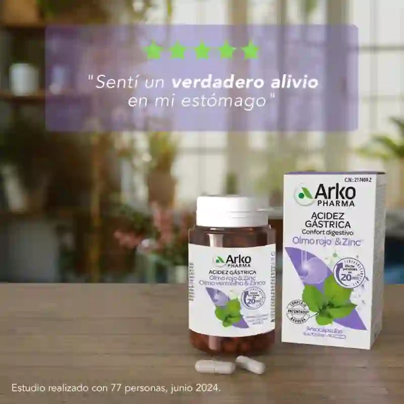 Arkopharma Arkocápsulas Heartburn, 40 capsules