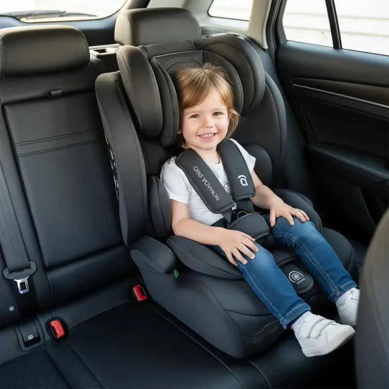 Asalvo Silla De Auto 76-150 Cms Nomada Pro Grey S/Isofix