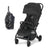 Asalvo Stroller Plis Plas Black with Black Chassis
