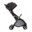 Asalvo Stroller Plis Plas Black with Black Chassis