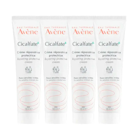 Avène Cicalfate Repair Cream, Pack 4 x 100 ml