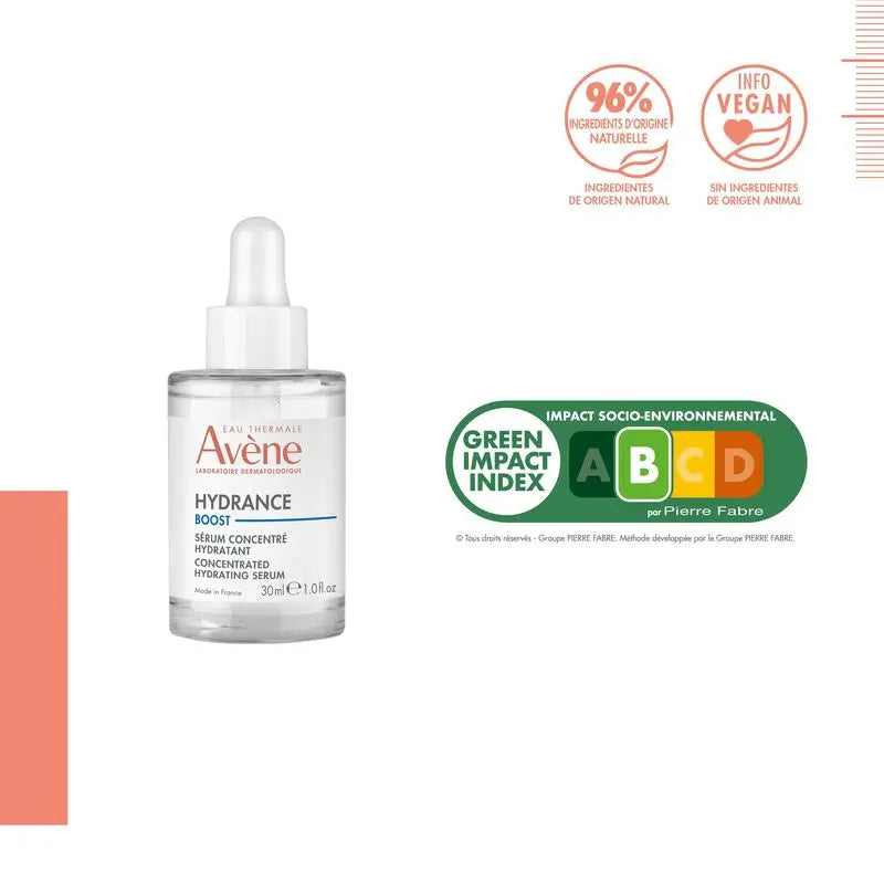 Avène Hydrance Boost Moisturising Serum Concentrate, 30 ml